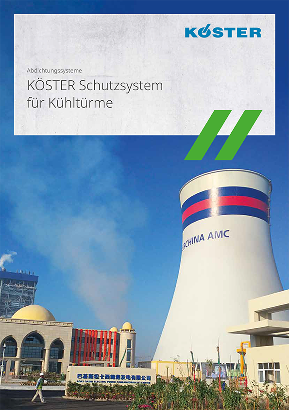 KÖSTER Schutzsystem für Kühltürme