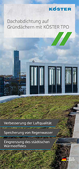 Dachabdichtung auf
    Gründächern mit KÖSTER TPO