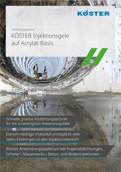 KÖSTER  Acrylatgele